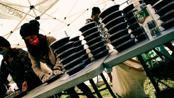 Food with Friends: Moss Park Encampment Action Day Oct 17