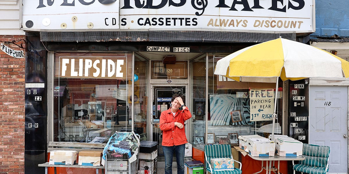 Still from the documentary Flipside